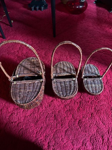 Wicker baskets small - 3, baskets,