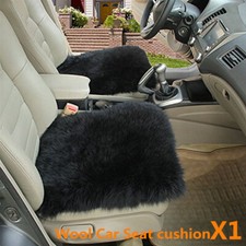 Real BLACK Sheepskin Long Wool