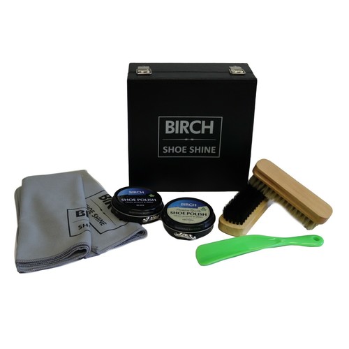 Shoe shine care kit - kit,