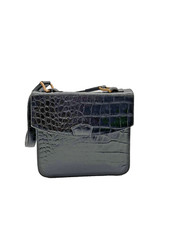 Mulberry Women's Black Patterned Leather Handbag