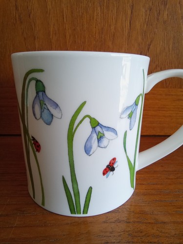 Bone china meadow mug emma - bone,