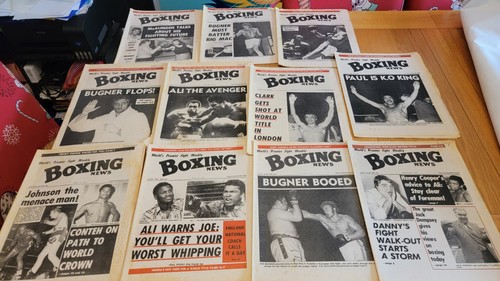 Vintage boxing news - vintage, magazine