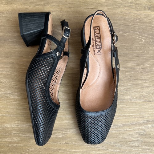 Black pikolinos block heel - pikolinos,,