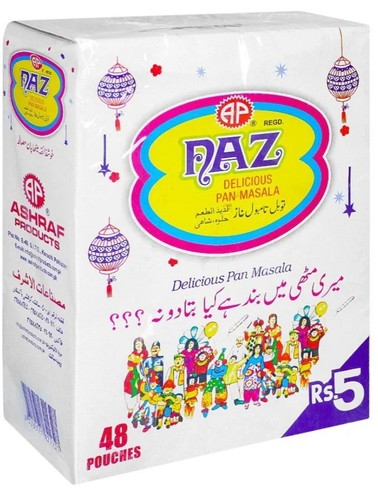 Naz pan masala - pan,