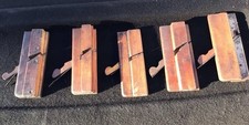 Vintage Wooden Moulding Planes