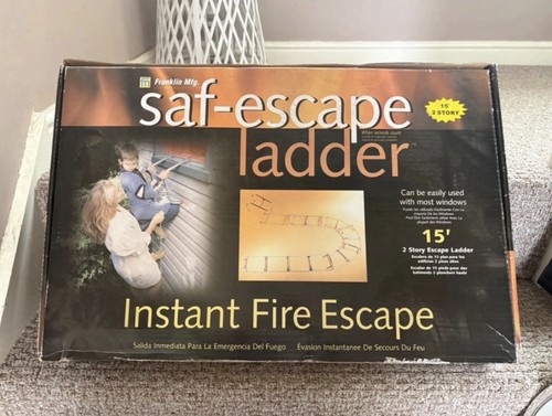Emergency fire escape ladder - emergency,