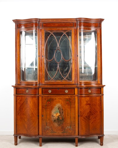 Edwardian painted mahogany - painted,