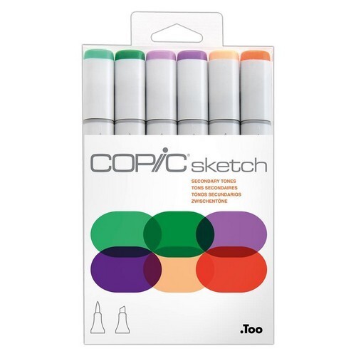 Copic sketch 6pcs set - copic,