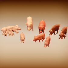 8 Micro Mini Farm Pigs Piglets Nursing Babies