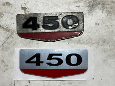 Honda CB CL 450 K1 twin cylinder side emblem emblem side cover original