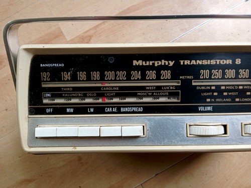 Vintage murphy transistor - vintage,