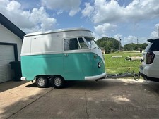Retro VW Style Food Trailer | Vintage Camper Coffee Van Mobile Catering Truck