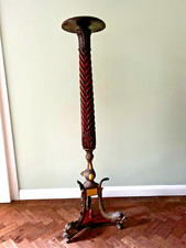 Mahogany Torchere pedestal