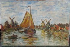 Oil Painting 1954 – Zaandam