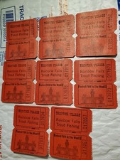 8 Lot Vtg Orig Frontier