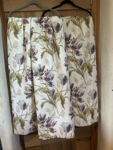 Pair laura ashley curtains - pair,