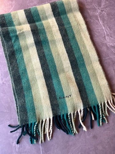 Gant scarf green stripe - scarf,