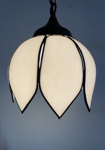 Vintage tiffany style white - vintage,
