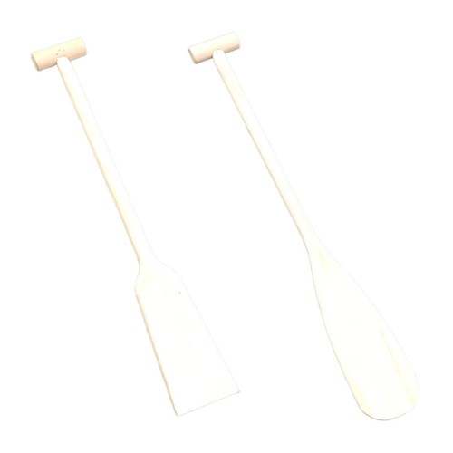 Wooden canoe paddle - paddle, oar