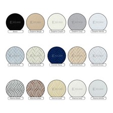 Custom Made To Measure Vertical Blind Bespoke Replacement Slats 89mm (3.5") Wide