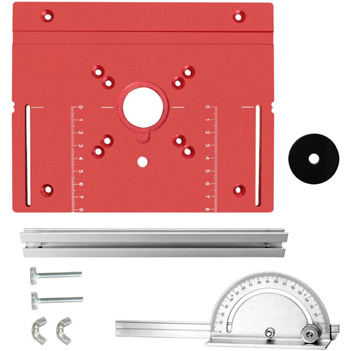 Inverted aluminum plate router - inverted,