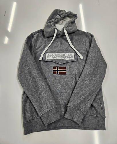 Napapijri men grey flag - napapijri, xs