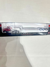 Case IH Agriculture Mack Granite w/ Lowboy Trailer By First Gear 1/64th Scale