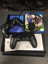 Sony PlayStation 4 500GB Black Console Bundle With 2 Controllers & power cable