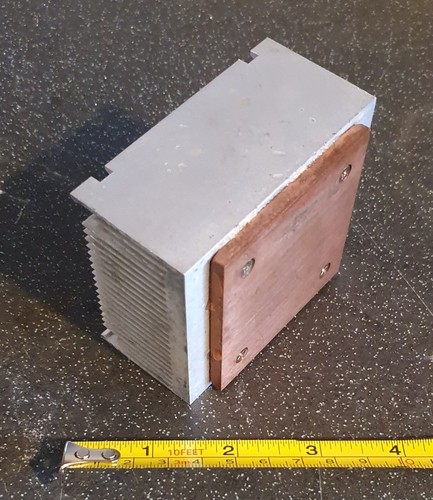 Large copper and aluminium - and,