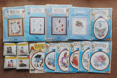 Beatrix potter cross stitch - potter,