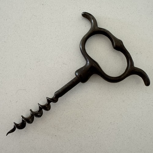 Vintage cork screw four finger - cork, four-finger