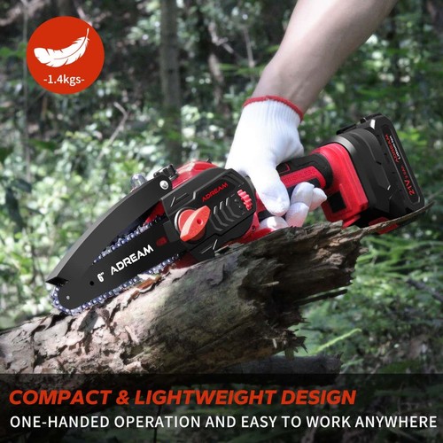 Mini cordless chainsaw 21v - cordless,