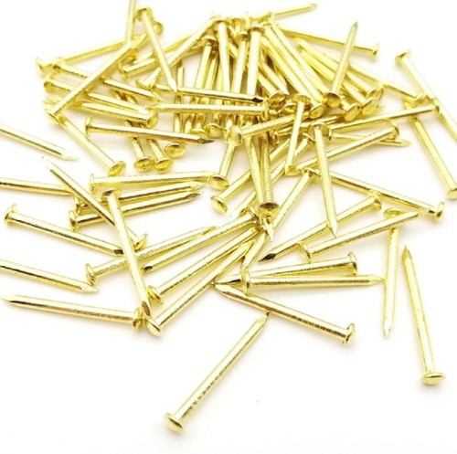 Assorted sizes gold pins 8mm - assorted,
