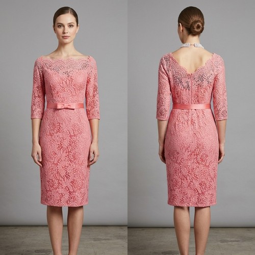Ronald joyce peach lace - ronald, bow