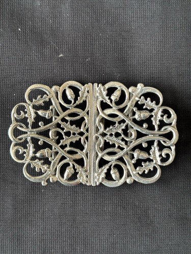 Solid silver nurses belt - nurses,