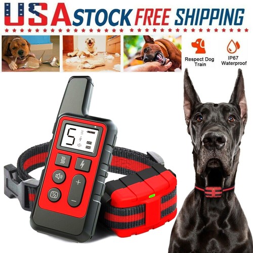 Dog shock collar with remote - collar,