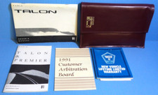 91 1991 Eagle Talon owners manual