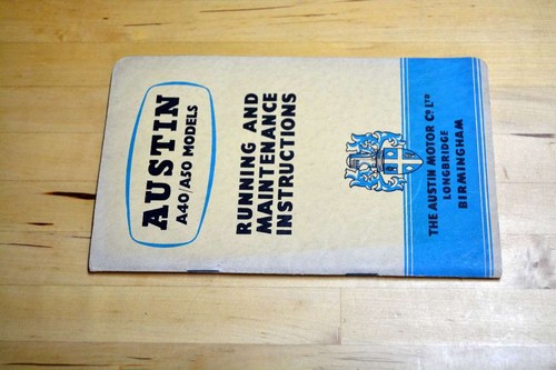 Austin a40 a50 - austin, a40-a50