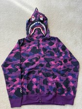 BAPE Purple Camo Shark Full