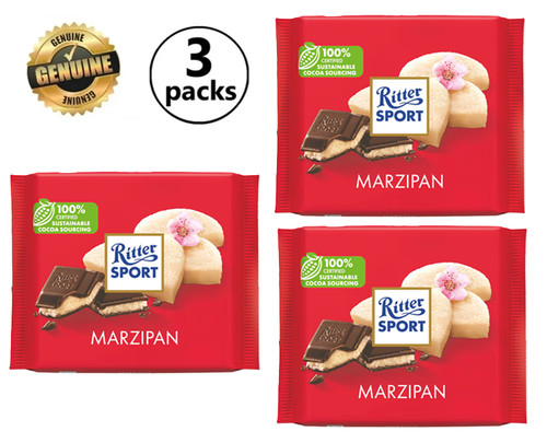 Ritter sport marzipan - 3x,