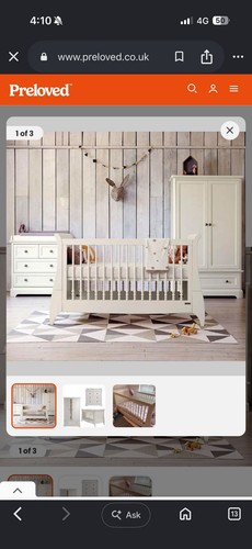 Mamas and papas orchard sleigh - papas,