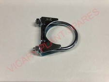 EXHAUST CLAMP JCB Part No. 150/22500 - 3C, 3CX, BACKHOE, RTFL, VINTAGE, ZP