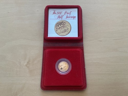 1980 gold proof - proof, sovereign