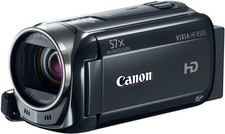  Canon Legria HFR500 Camera Camcorder Full HD X57 Zoom + 8GB SD Card