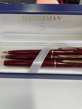 Waterman Pen Set Fountain Ball And Pencil