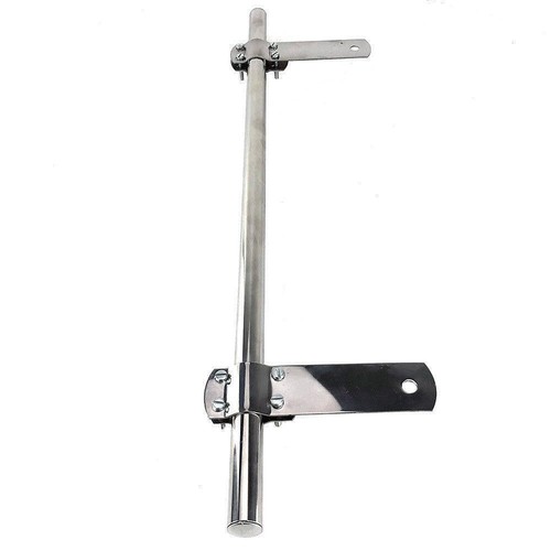 Badge bar with plate - with, pillar
