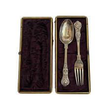 Antique Silver Plated Spoon