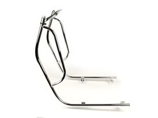 Crash bar leg - , shield