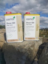 X2 Osmo Internal Wooden Door Oil - Raw Matt 3033 X2 1Litre Tins