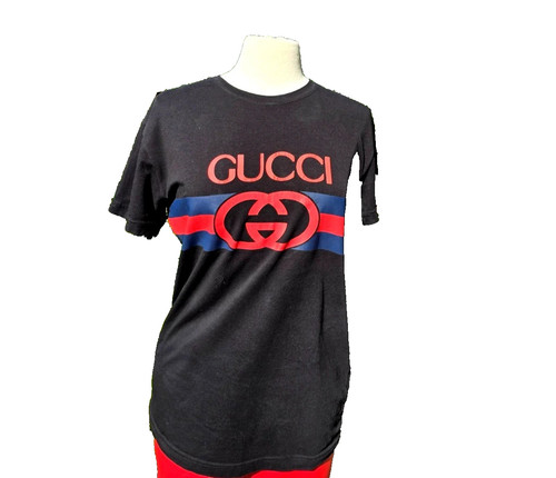 Vintage black shirt gucci - vintage, t-shirt